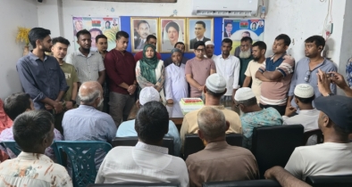 সান্তাহারে পদ প্রত্যাশীদের উদ্যোগে স্বেচ্ছাসেবক দলের ৪৬তম প্রতিষ্ঠাবার্ষিকী পালিত